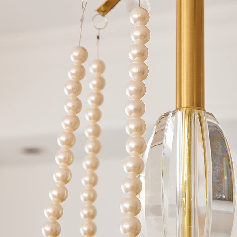 Люстра Evaria Crystal Pearl