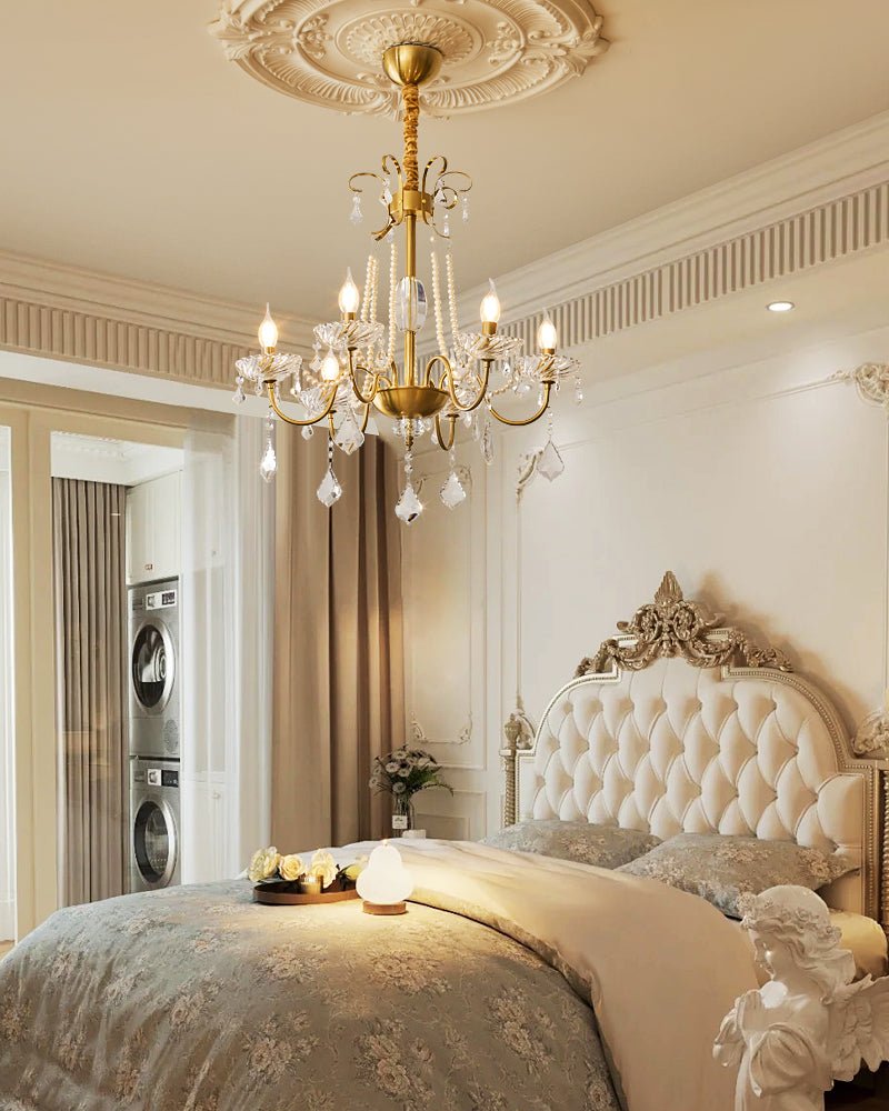 Люстра Evaria Crystal Pearl