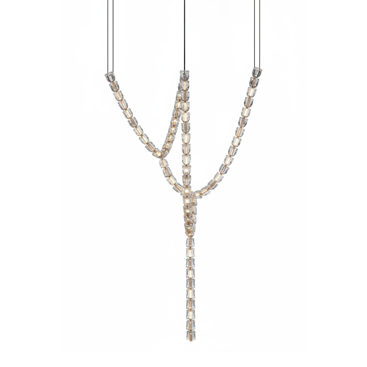 Gabriel Gold Chandelier - DEPRIMO
