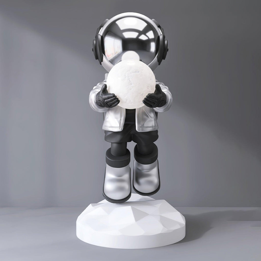 Фантастичний світильник для підлоги "Космонавт"