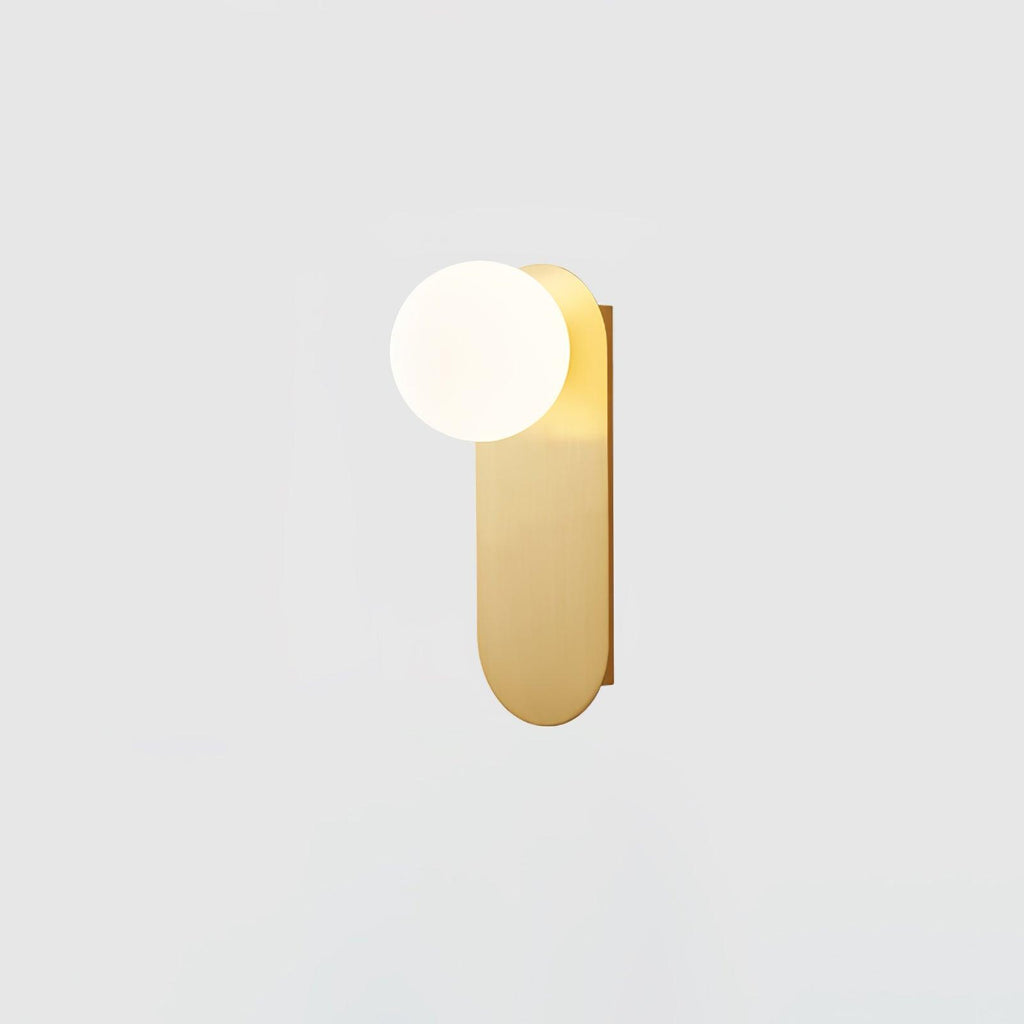 Flat Base Globe Sconce - DEPRIMO