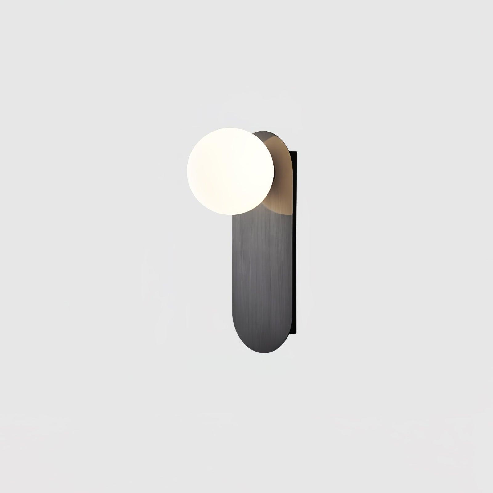 Flat Base Globe Sconce - DEPRIMO