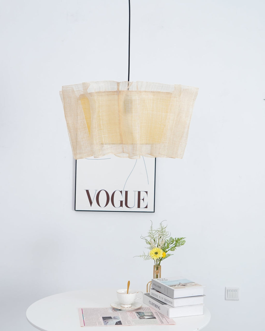 Flaxen Weave Pendant Lamp