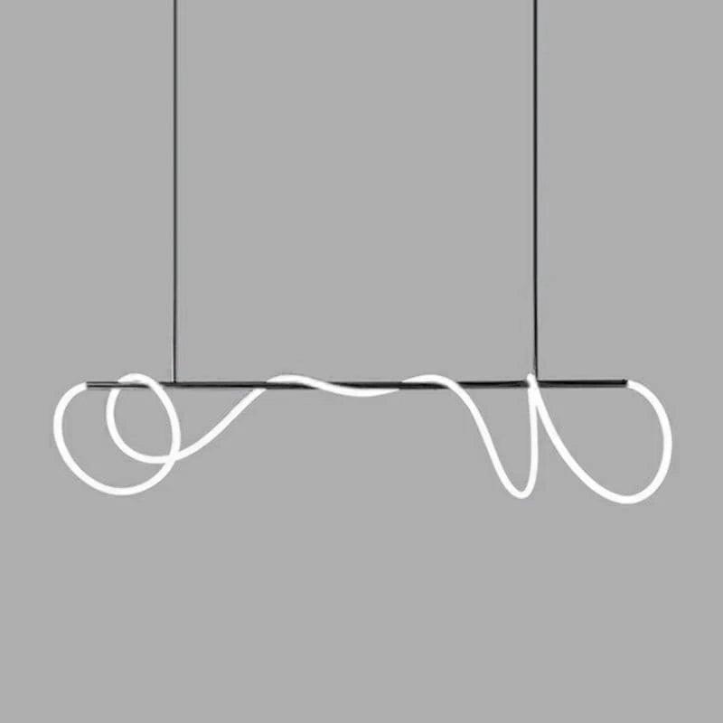 Flexible Linear Curve Chandelier - DEPRIMO