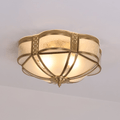 Floral Brass Ceiling Lamp - Vakkerlight