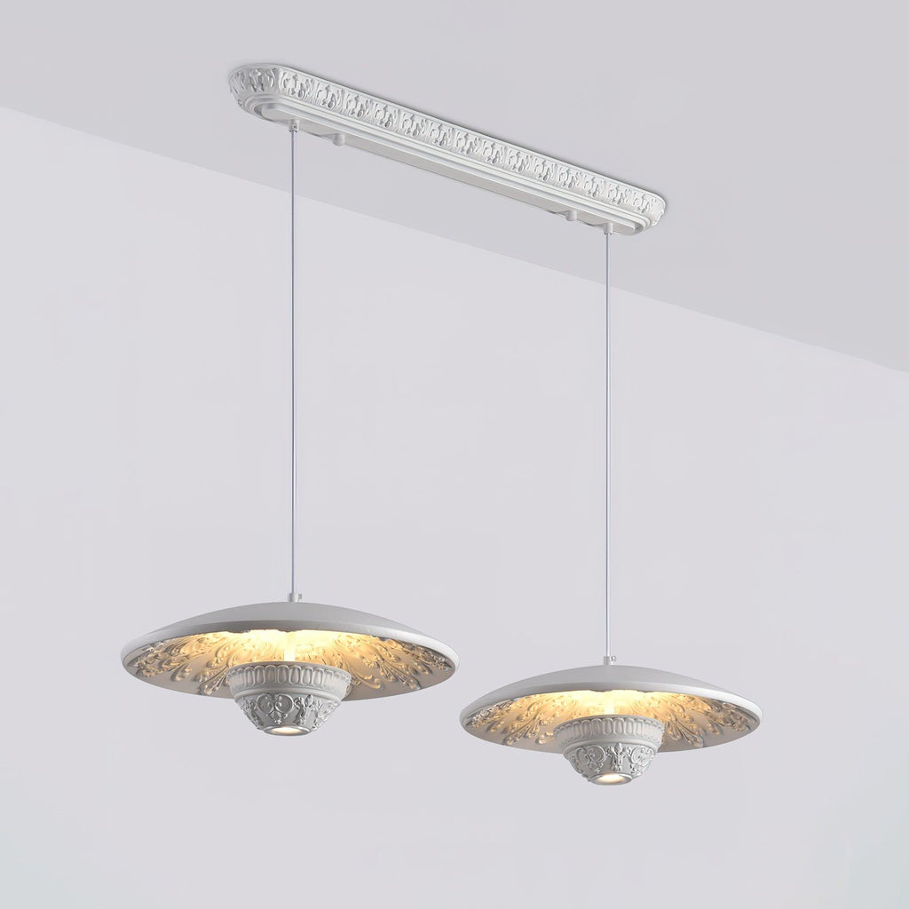 Flying Saucer Resin Pendant Lamp