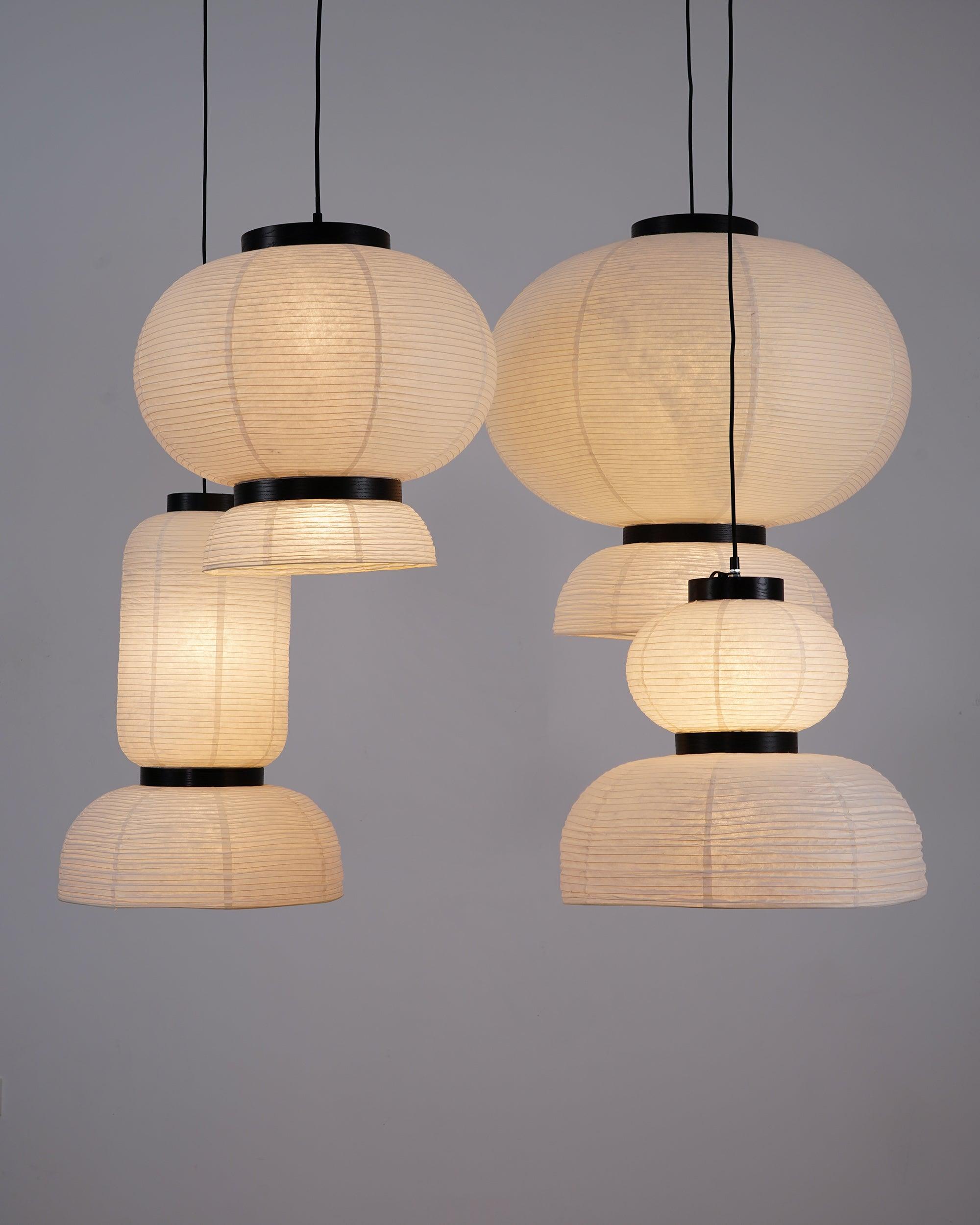 Rice Paper Lantern Pendant Swag Lamp