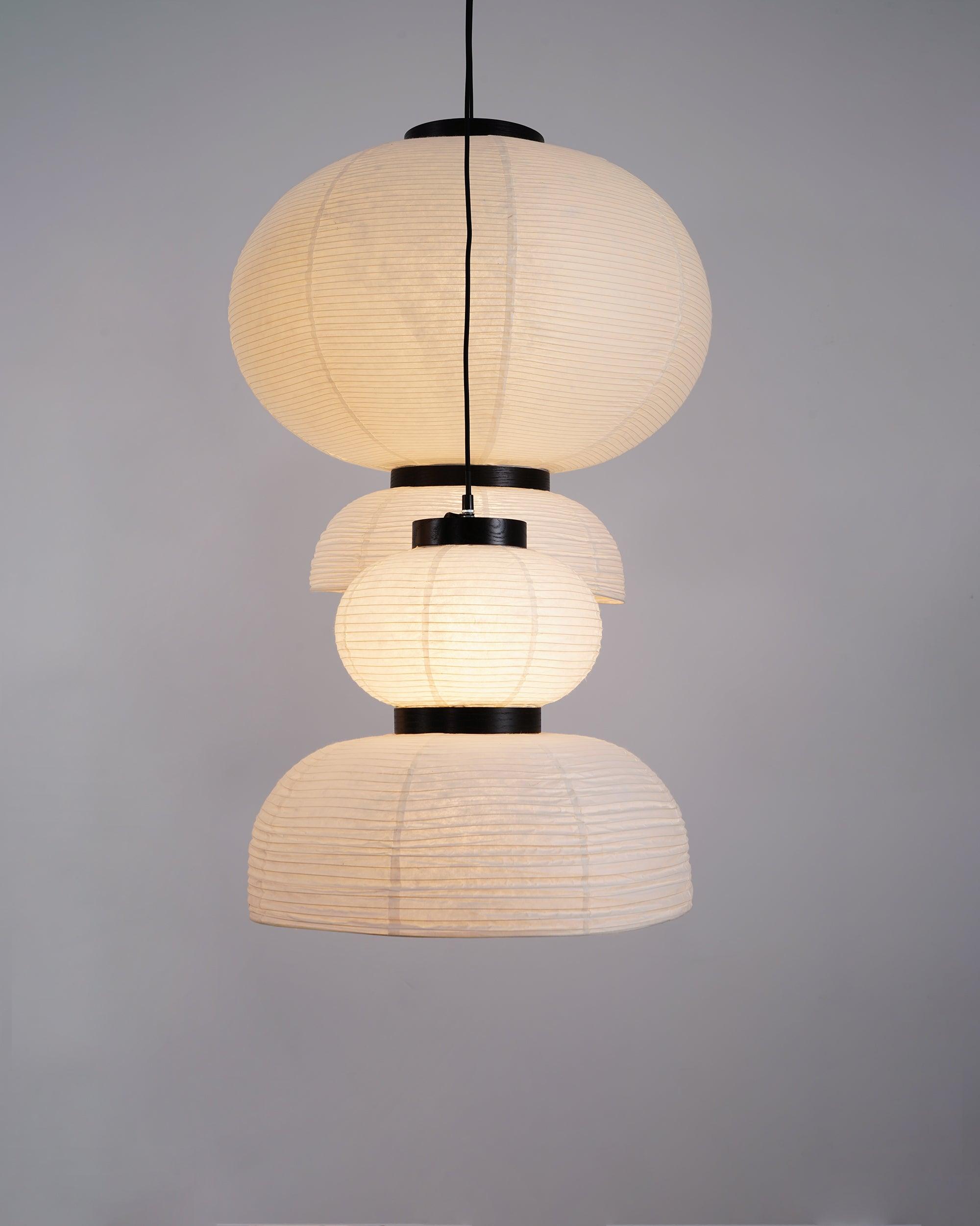 Rice Paper Lantern Pendant Swag Lamp
