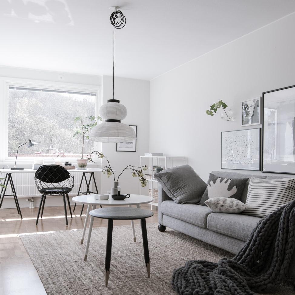 Rice Paper Lantern Pendant Swag Lamp