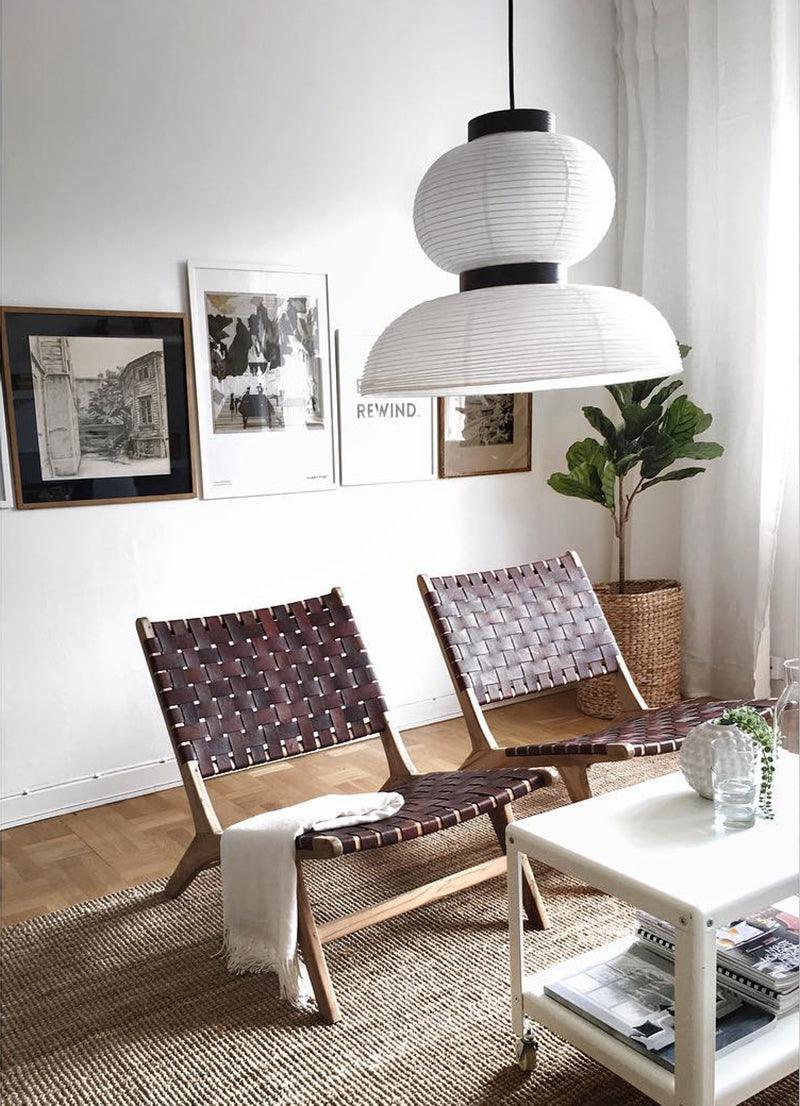 Rice Paper Lantern Pendant Swag Lamp