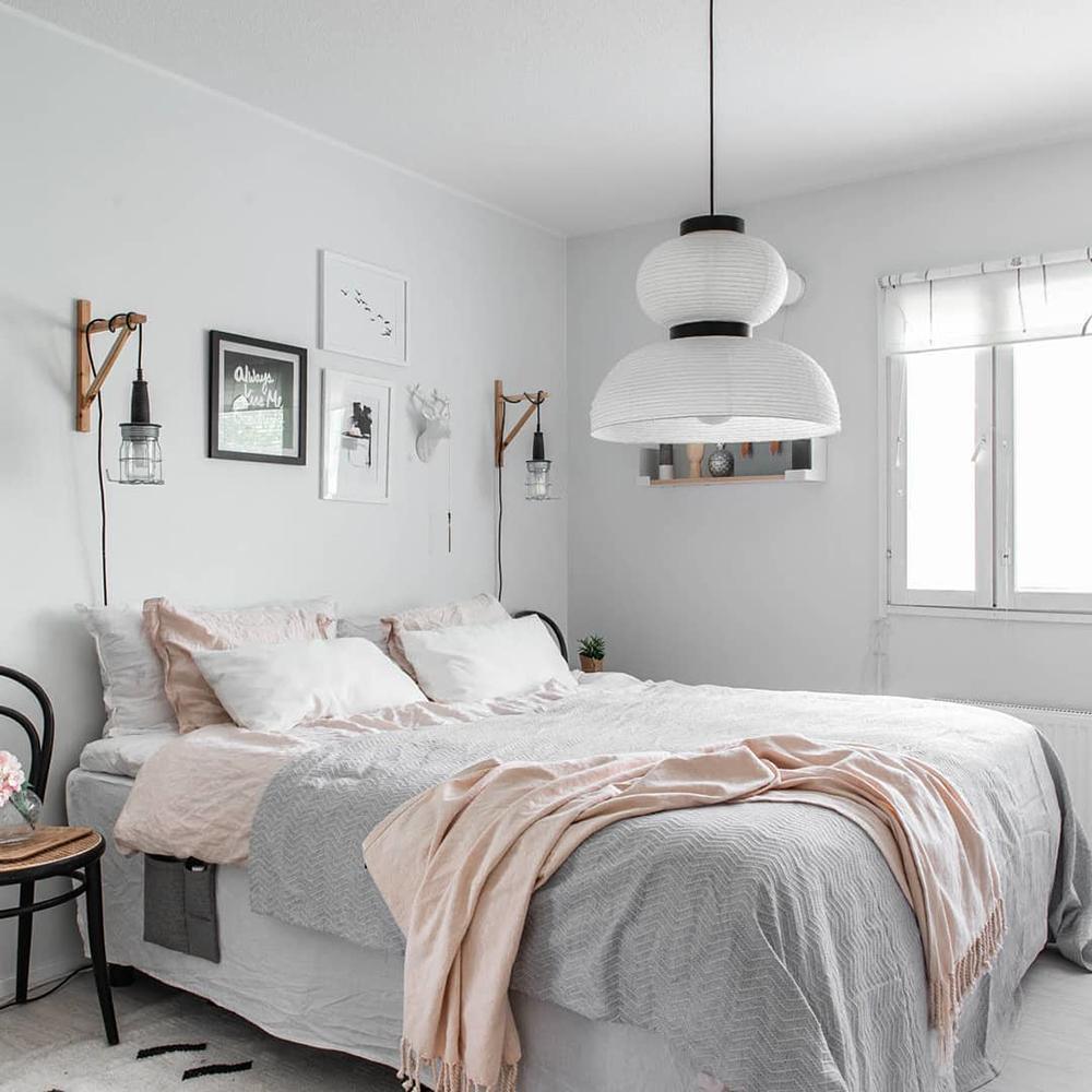 Rice Paper Lantern Pendant Swag Lamp