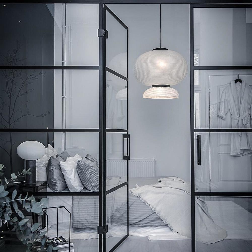 Rice Paper Lantern Pendant Swag Lamp