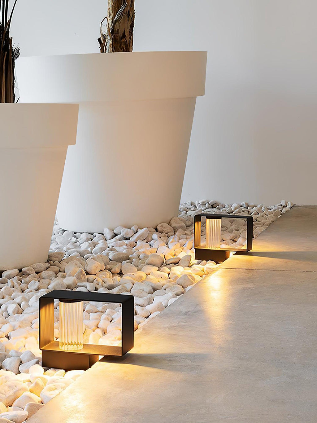 Наружный столбовой фонарь Frame
