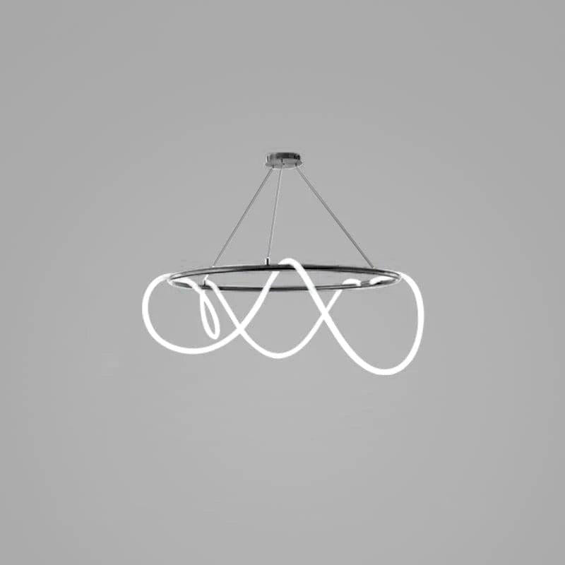 Flexible Linear Curve Chandelier - DEPRIMO
