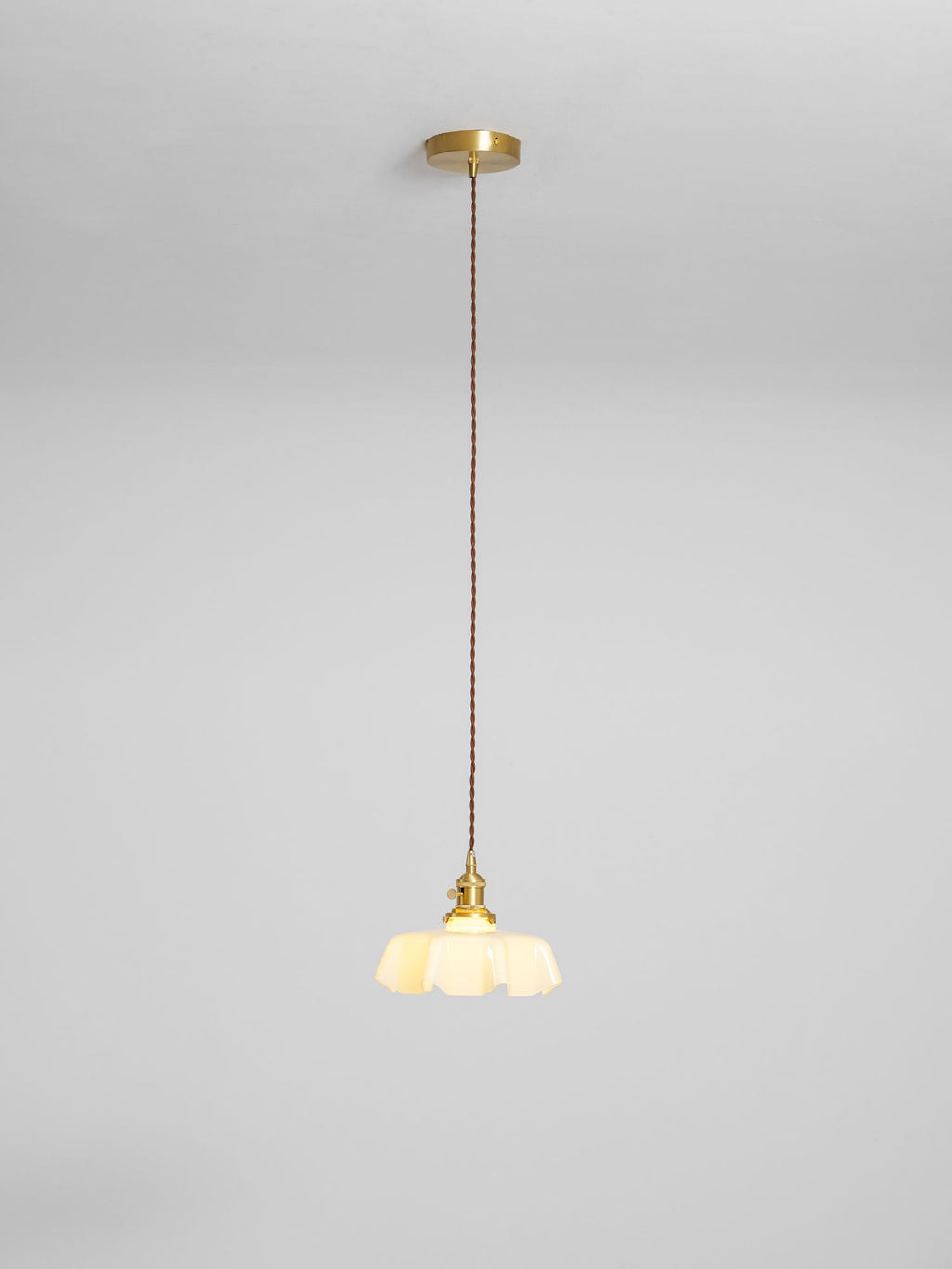 French Flower Pendant Light
