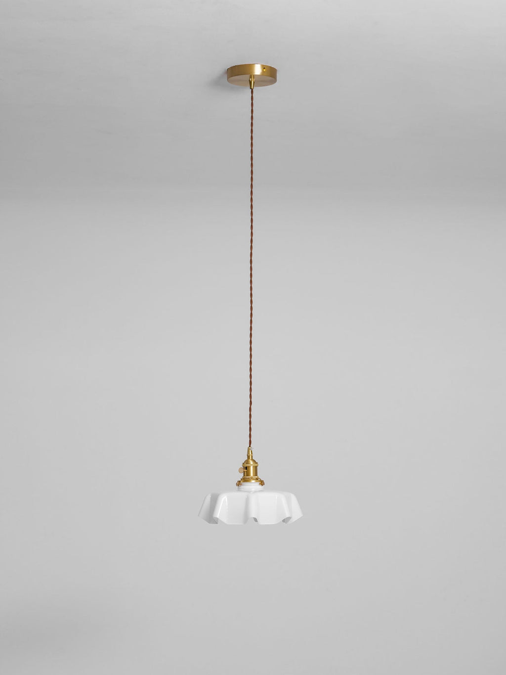 French Flower Pendant Light