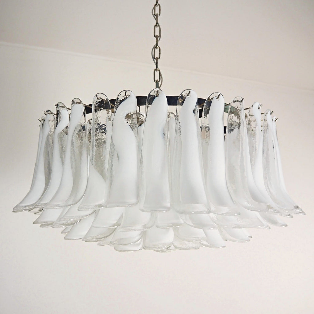 Люстра Petals White Murano