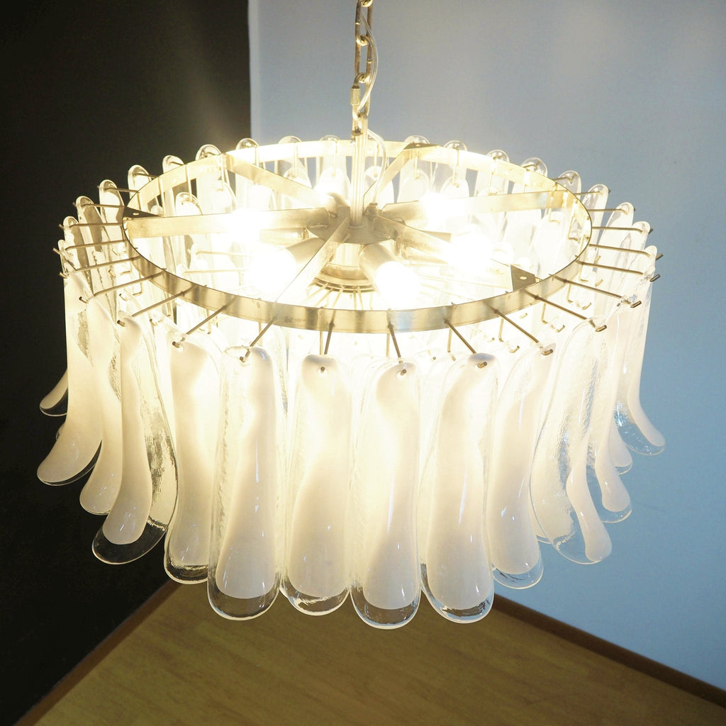 Люстра Petals White Murano