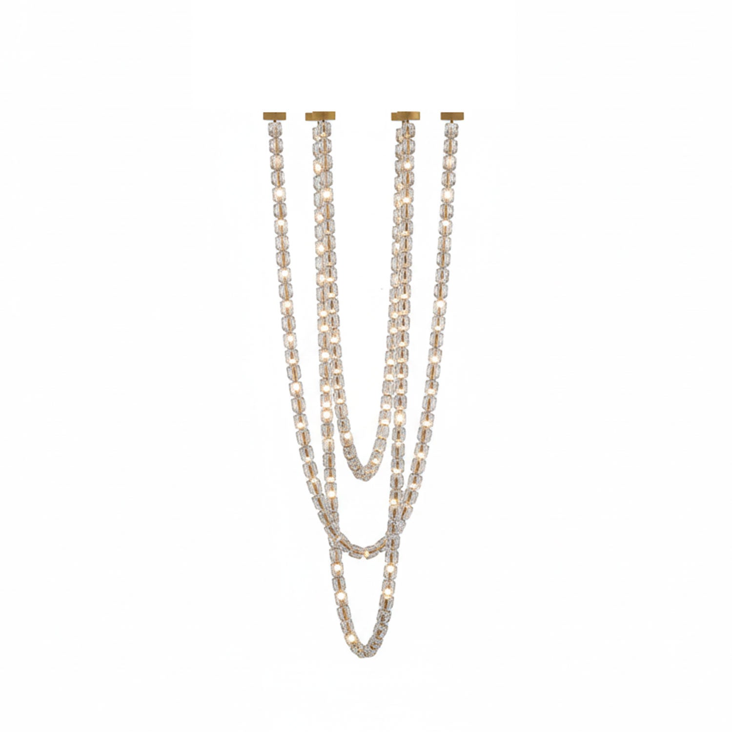 Gabriel Gold Chandelier - DEPRIMO