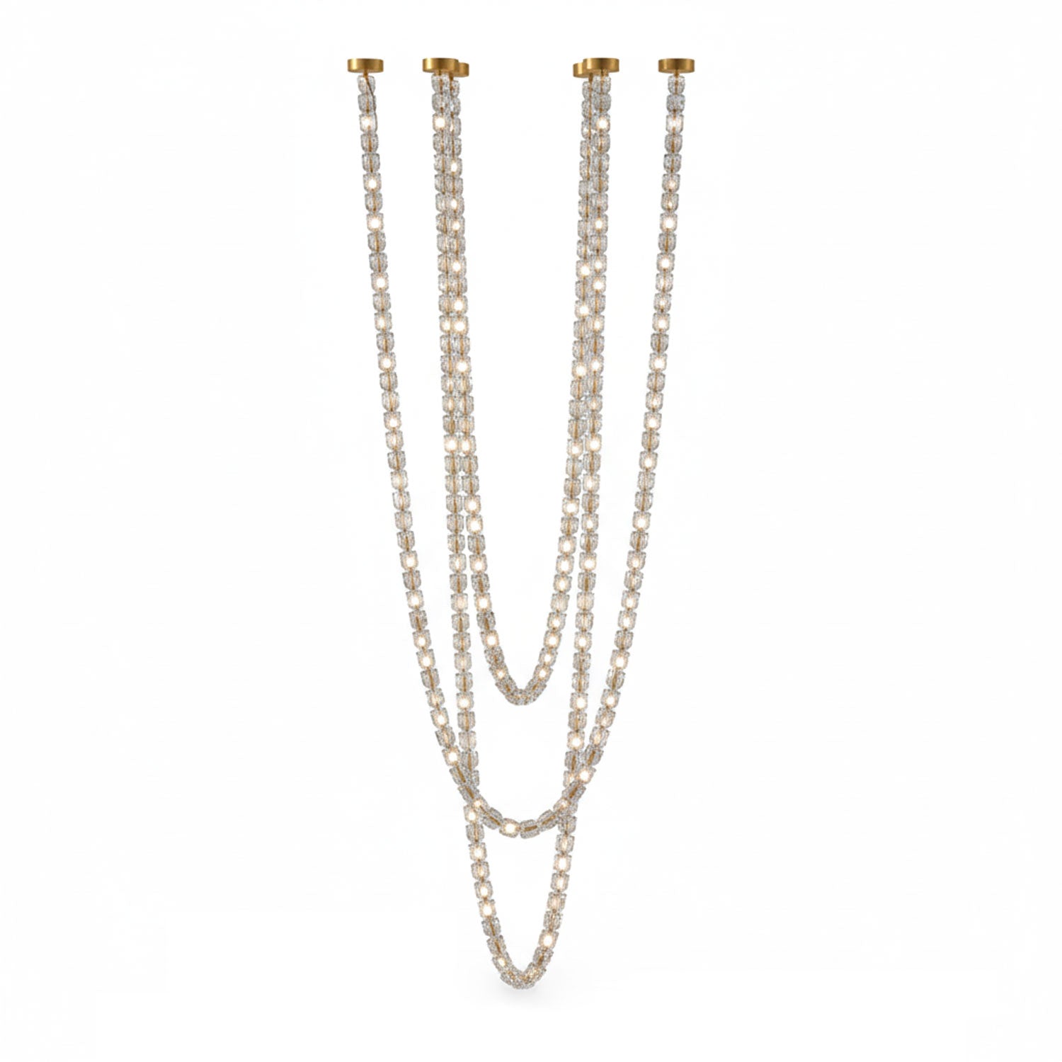 Gabriel Gold Chandelier - DEPRIMO