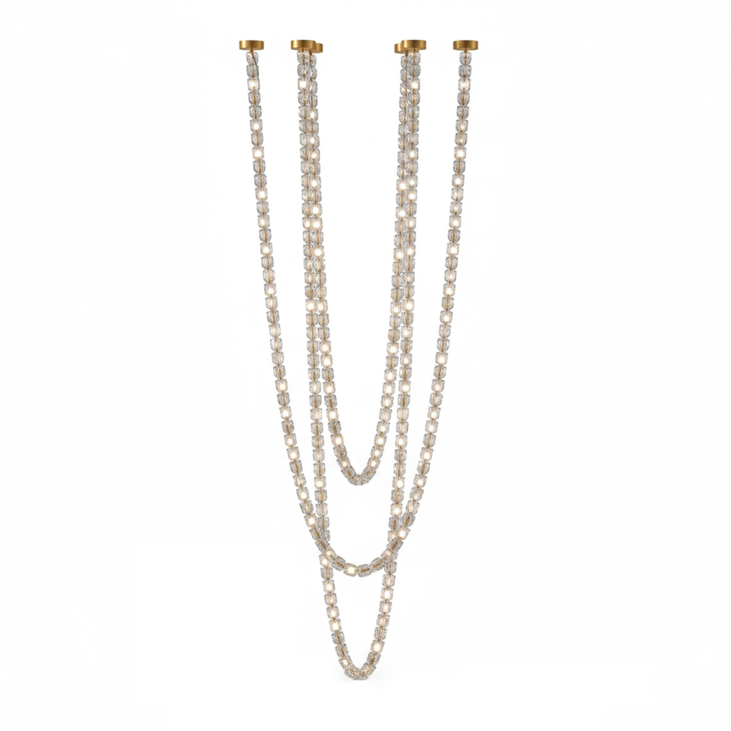 Gabriel Gold Chandelier - DEPRIMO