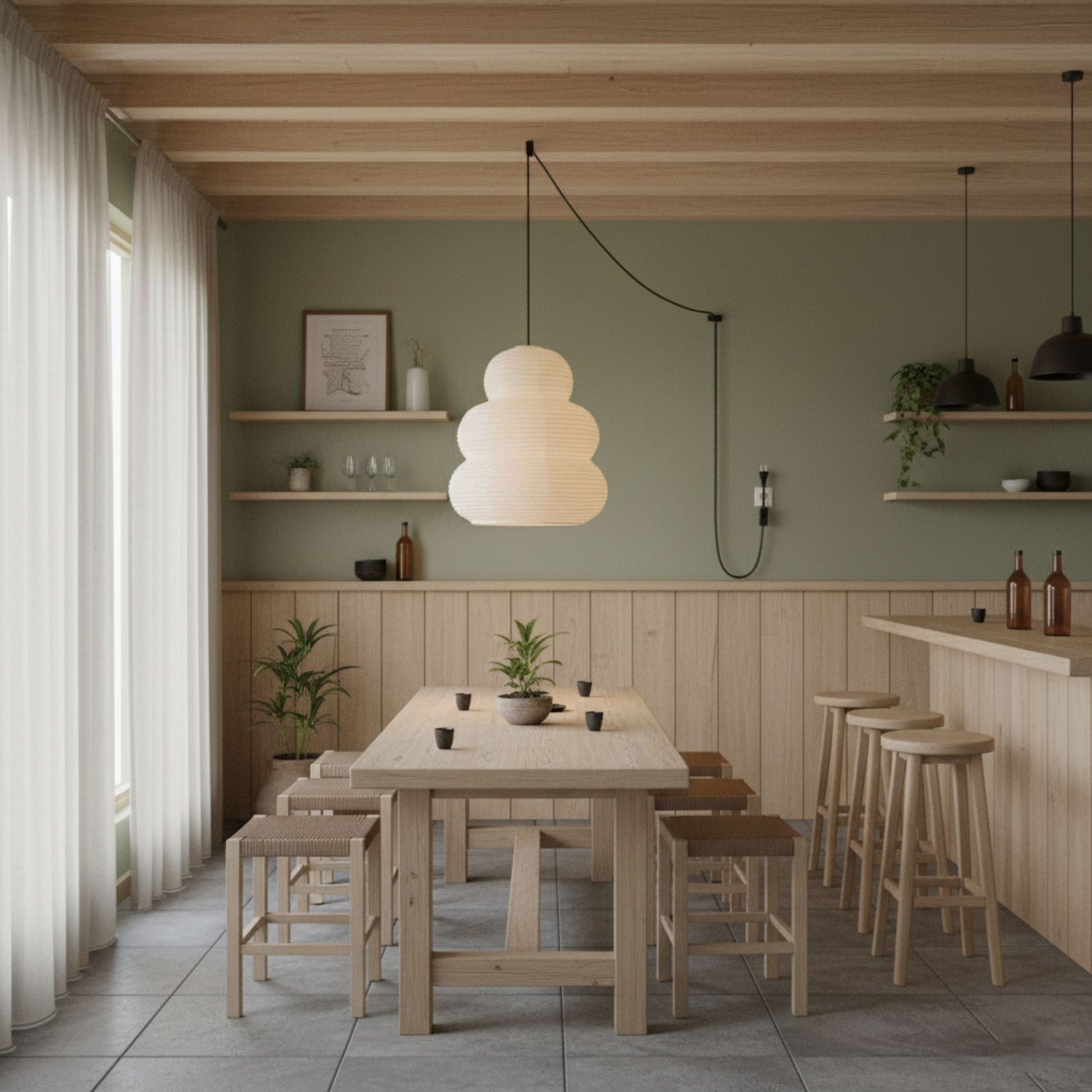 Rice Paper 24N Swag Light