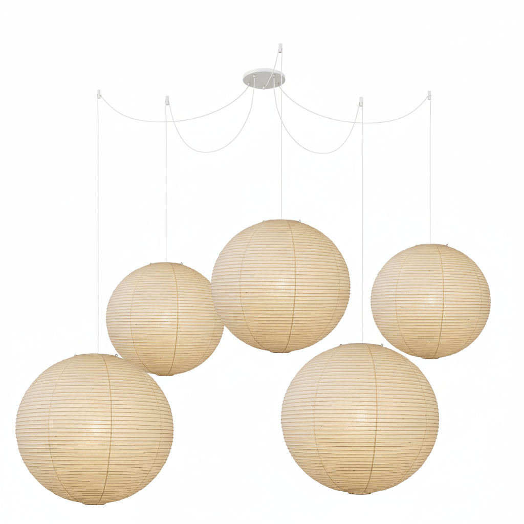Washi Paper A Pendant Lamp - DEPRIMO