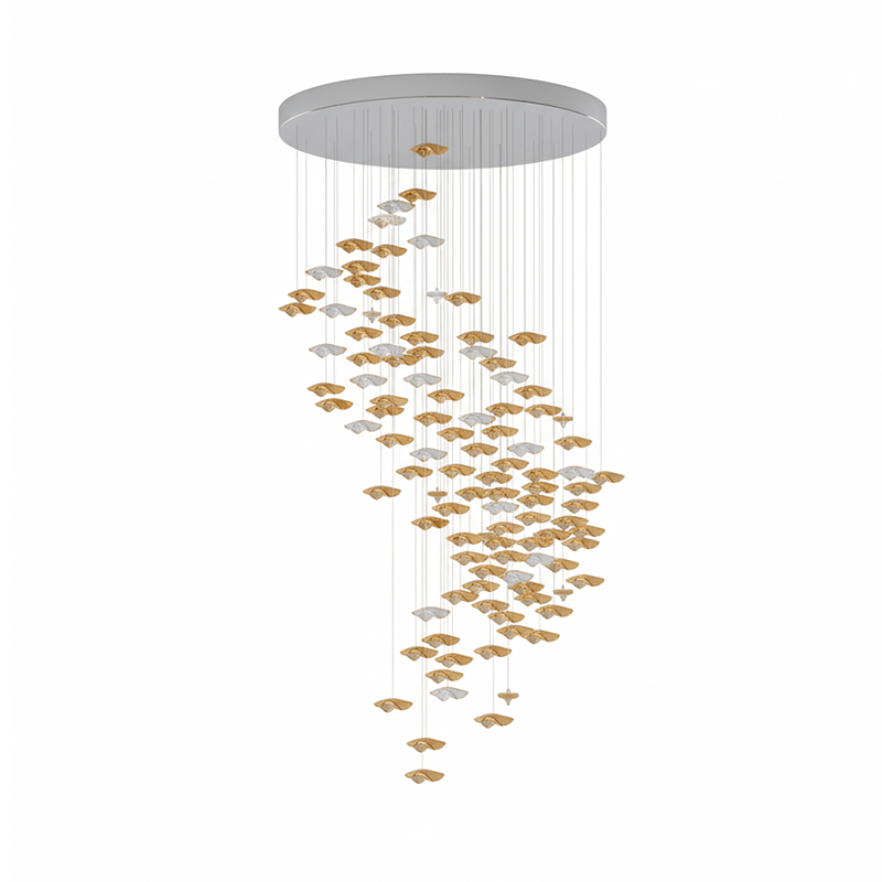 Tidal Art Glass Chandelier - DEPRIMO