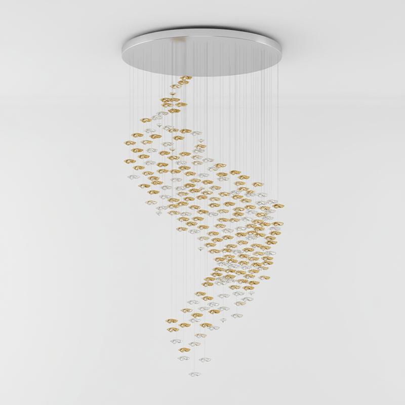 Tidal Art Glass Chandelier - DEPRIMO