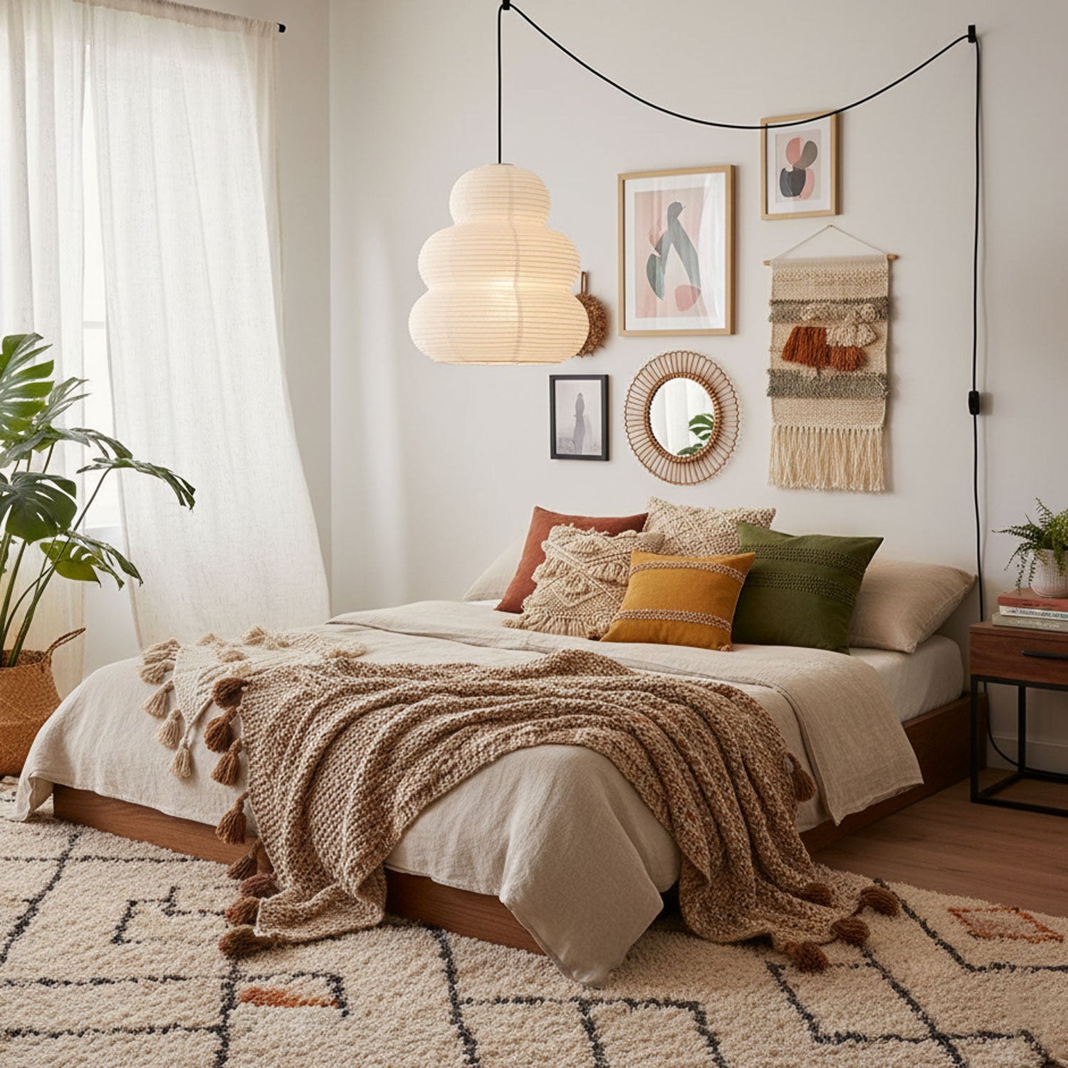 Rice Paper 24N Swag Light