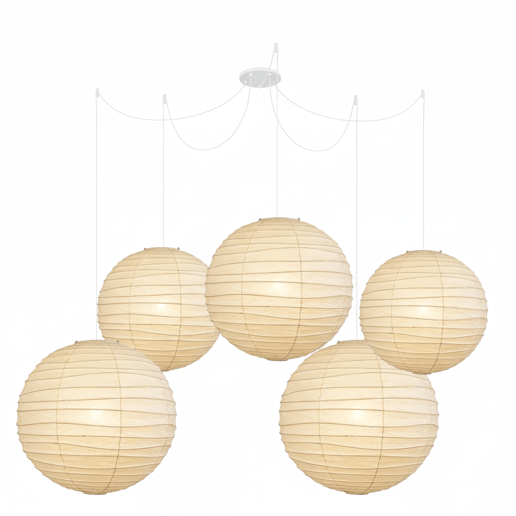 Washi Paper Pendant Lamp - Vakkerlight