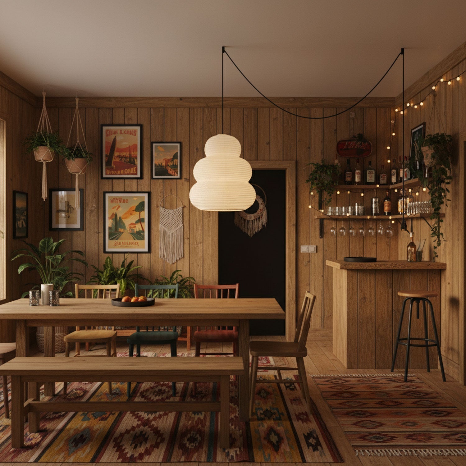 Rice Paper 24N Swag Light