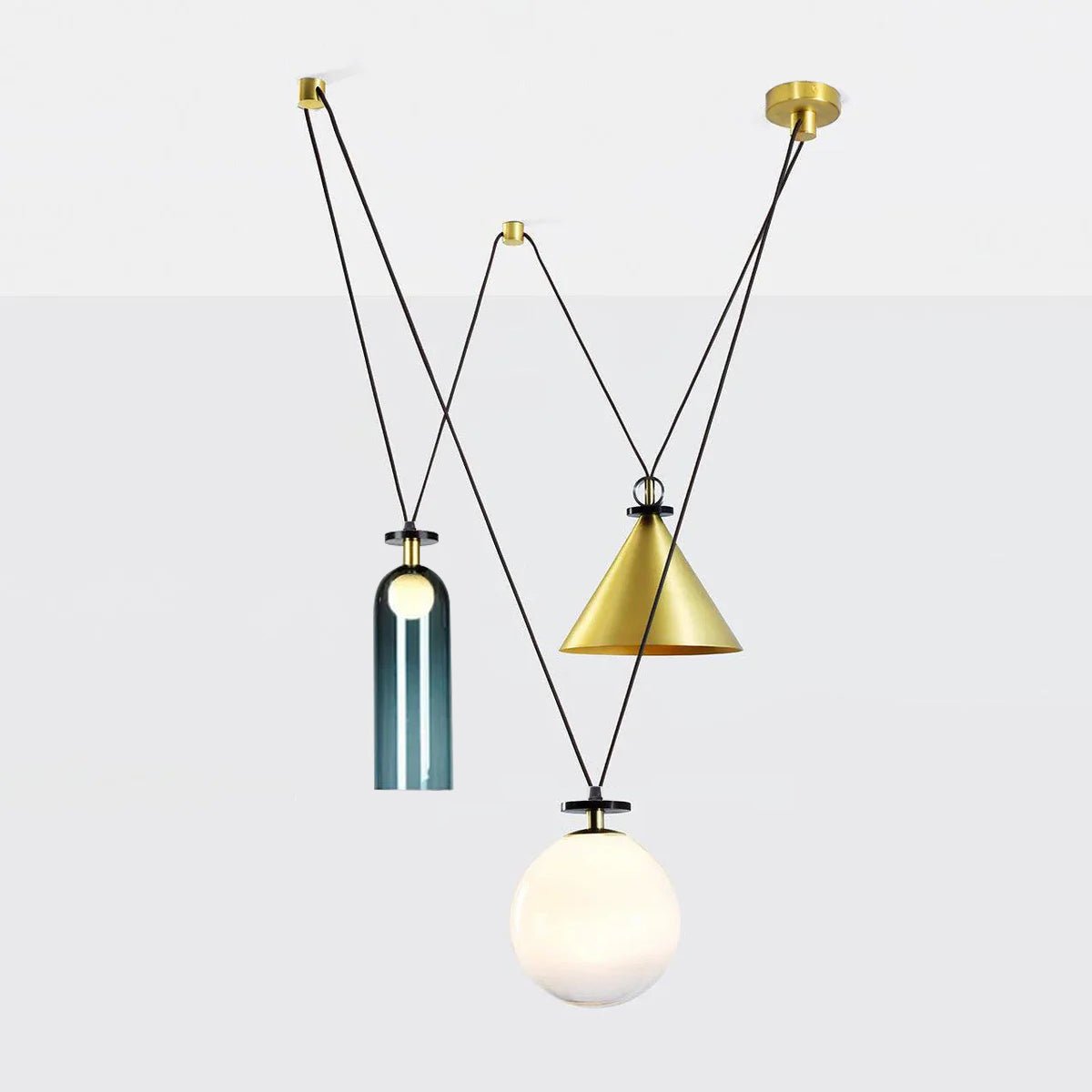 Geometric Shape Art Modern Chandelier - DEPRIMO
