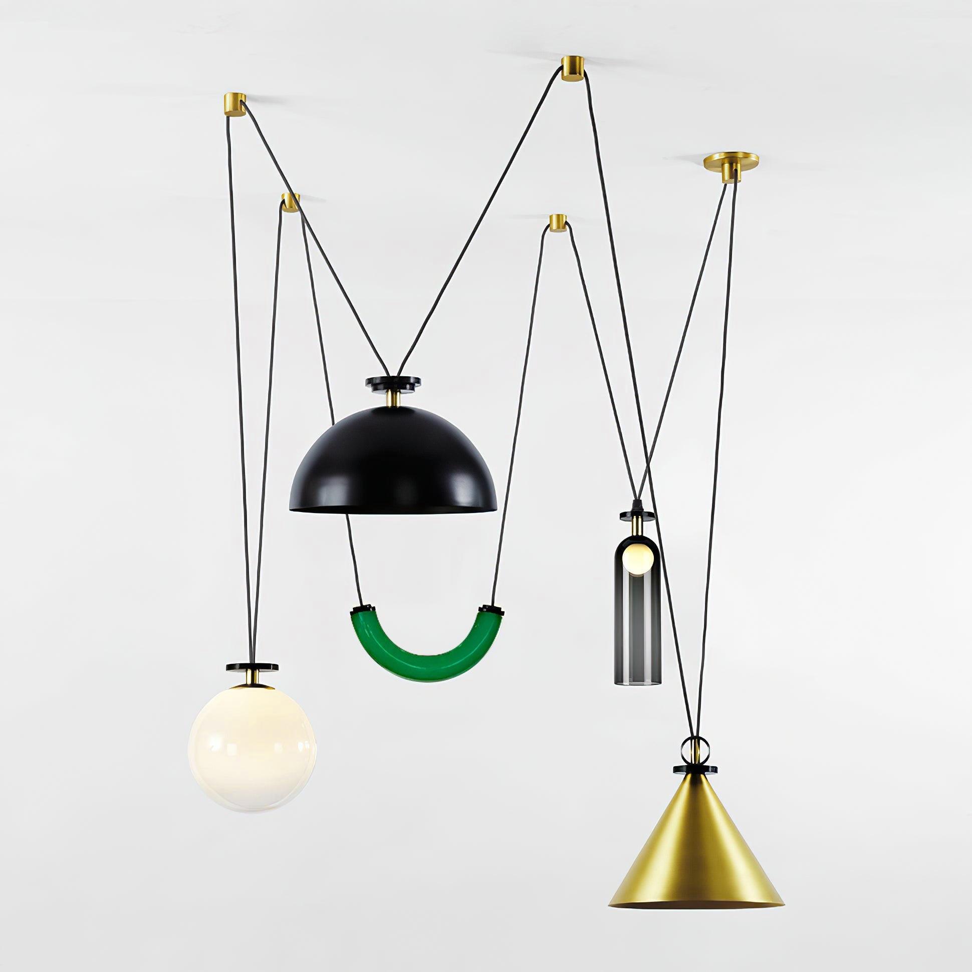 Geometric Shape Art Modern Chandelier - DEPRIMO