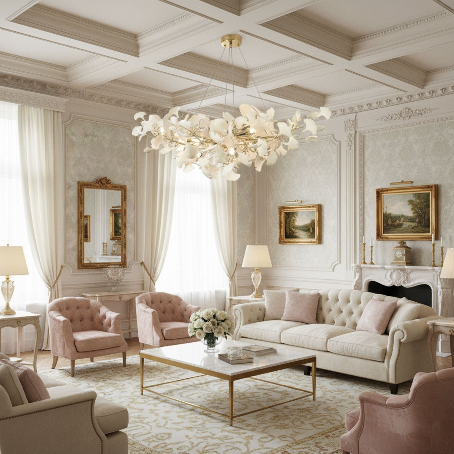 Люстра "Горизонт Цвітіння Гінкго"