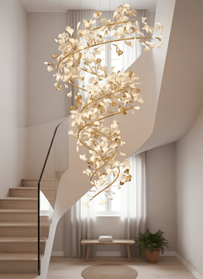Gingko Chandelier Q