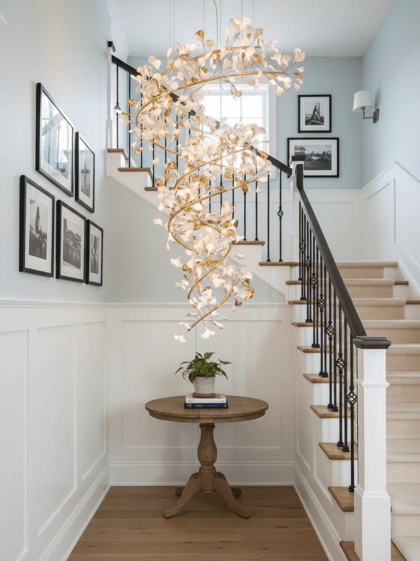Gingko Chandelier Q