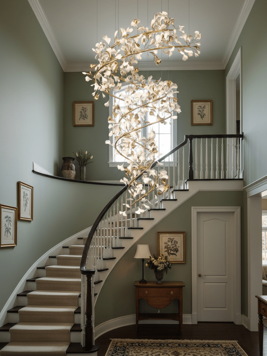 Gingko Chandelier Q