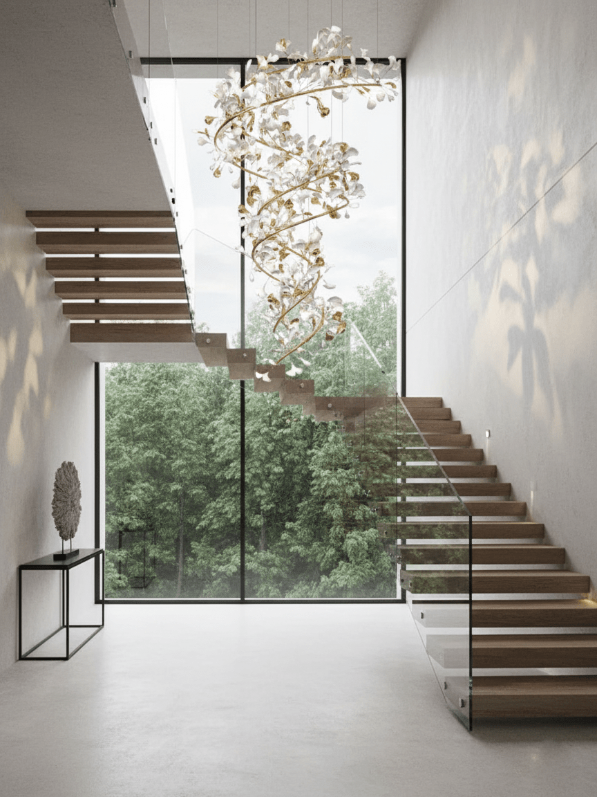 Gingko Chandelier Q