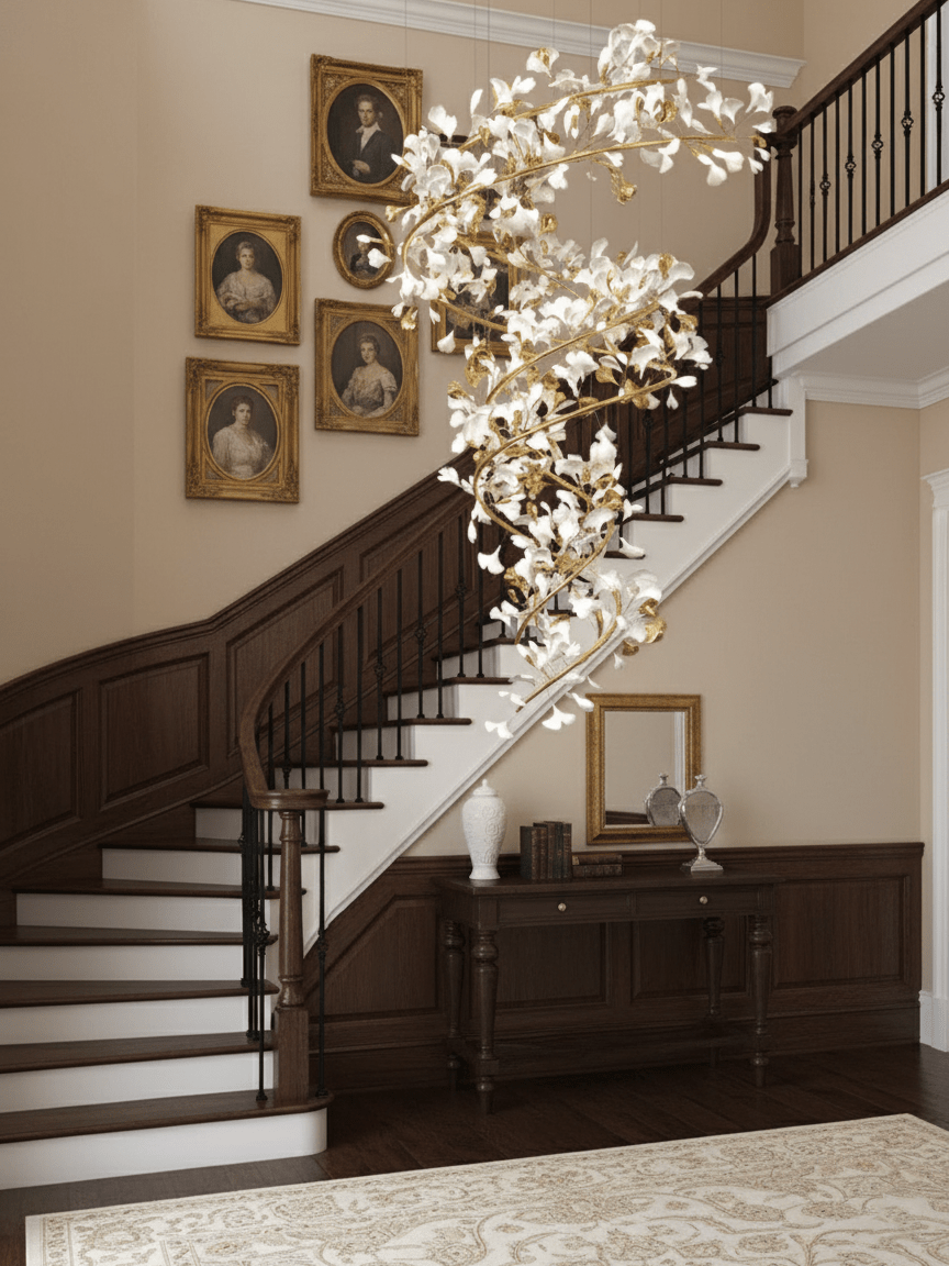 Gingko Chandelier Q