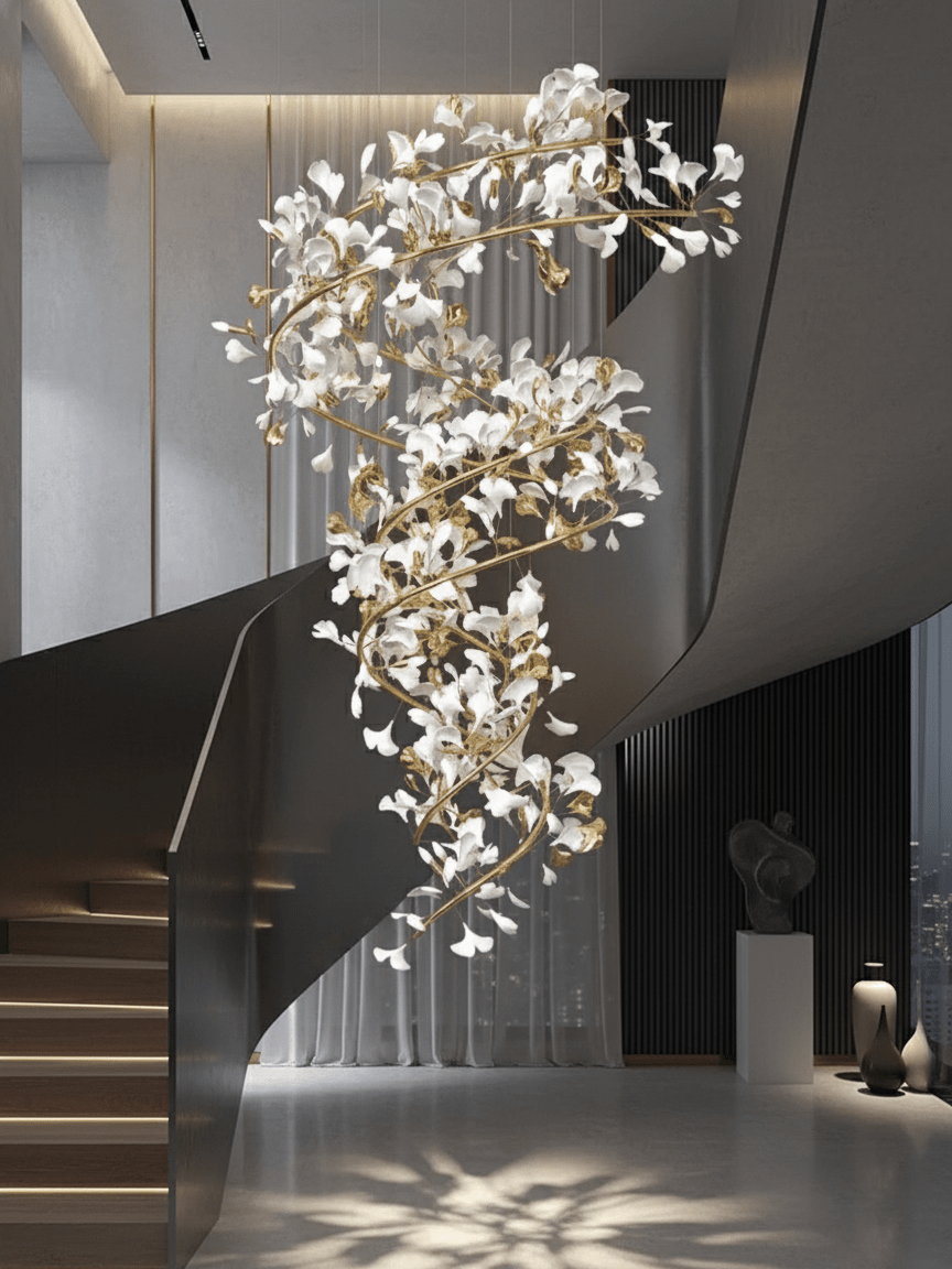 Gingko Chandelier Q
