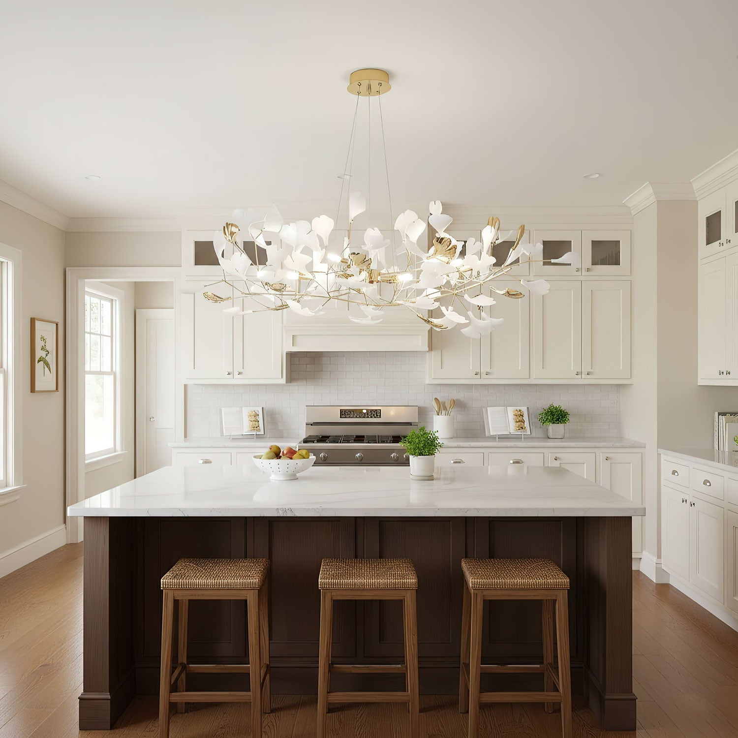 Gingko Chandelier R
