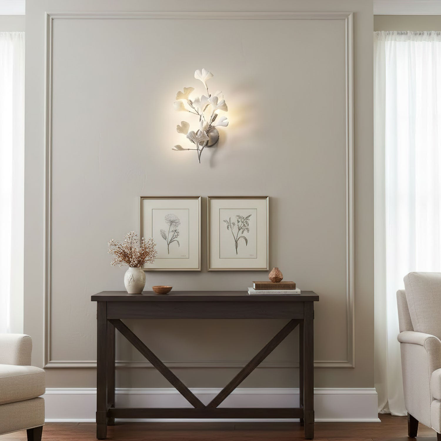 Настінний світильник «Гінкго»