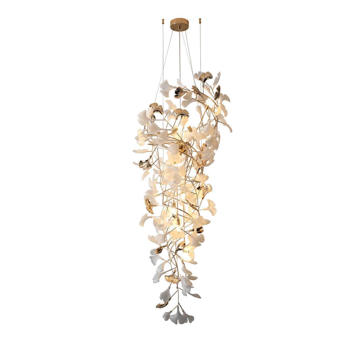 Gingko Ojo Chandelier - Vakkerlight