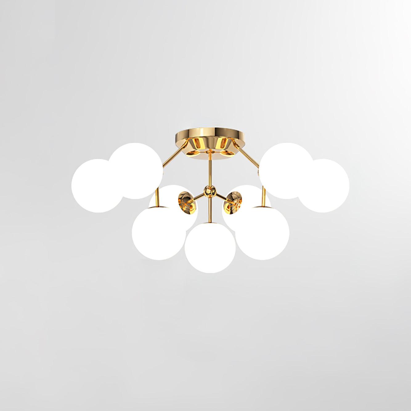 Glass Balls Cluster Ceiling Lamp - Vakkerlight