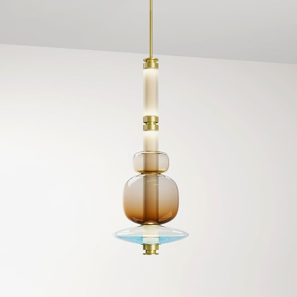 Glass Bead Linear Pendant Light - Vakkerlight