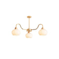 Glass Persimmon Chandelier - DEPRIMO