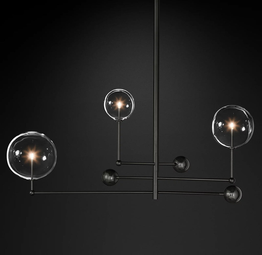 Glass Globe Mobile Chandelier - DEPRIMO