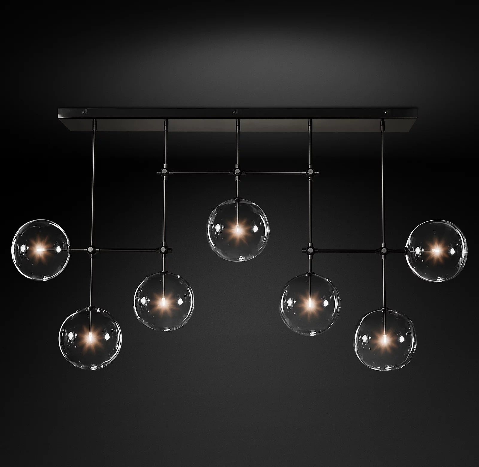 Glass Globe Mobile Chandelier - DEPRIMO