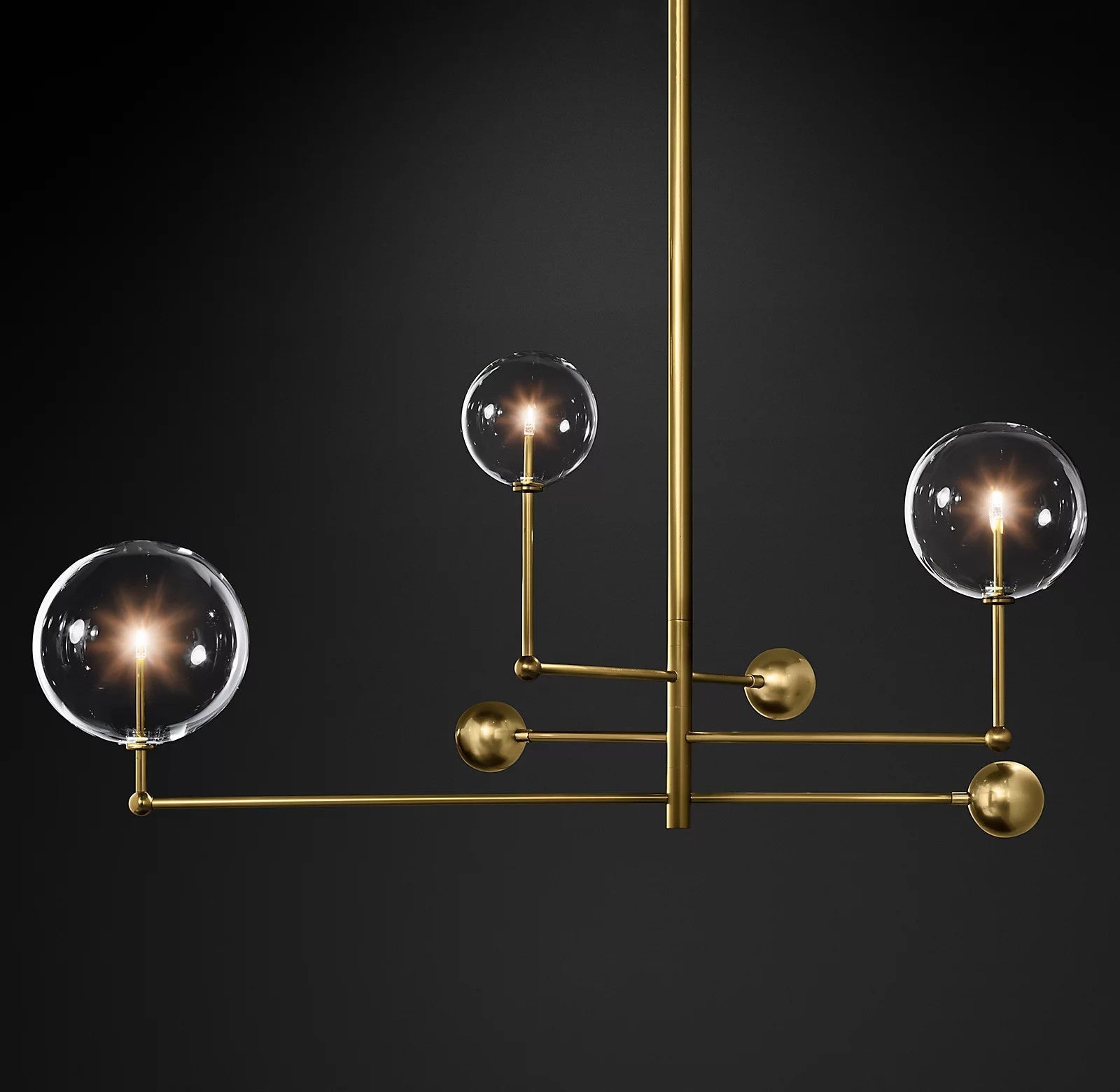 Glass Globe Mobile Chandelier - DEPRIMO